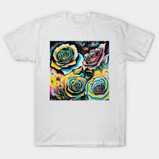 Bright and Colorful Flowers T-Shirt